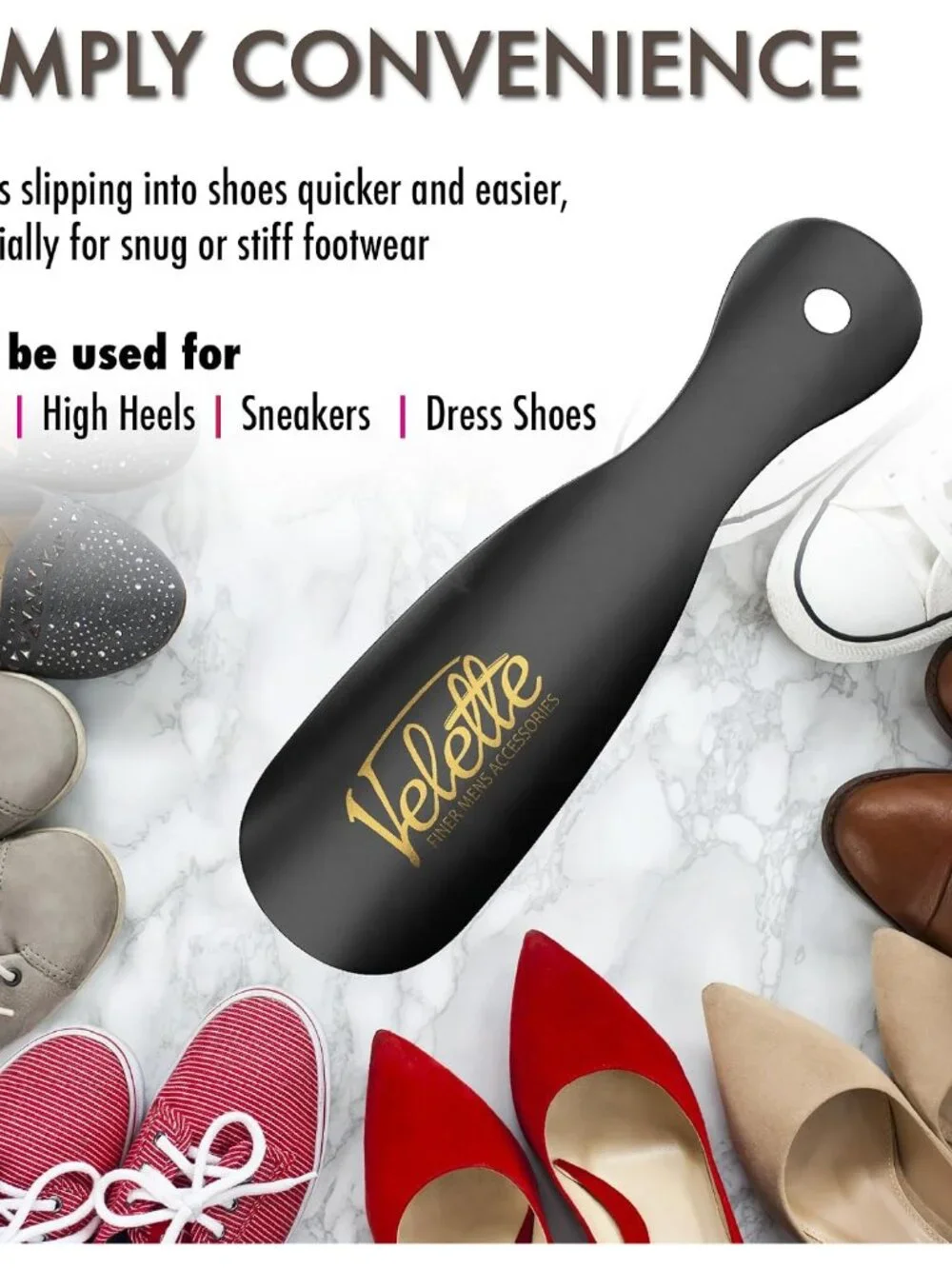 Metal Shoehorn - 2 Pack 7.5